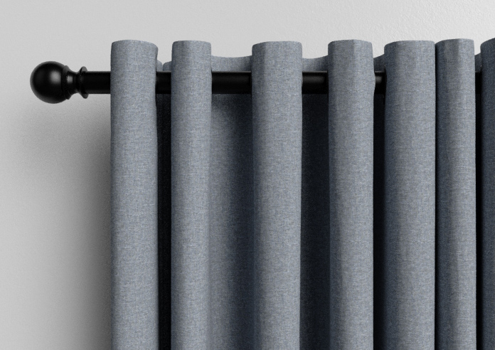 Carina, Cadet Blue - Made to Measure Curtains - Image 12